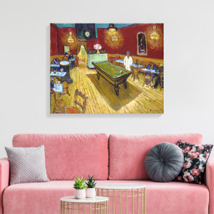 Nattkaféet Van Gogh Canvastryck