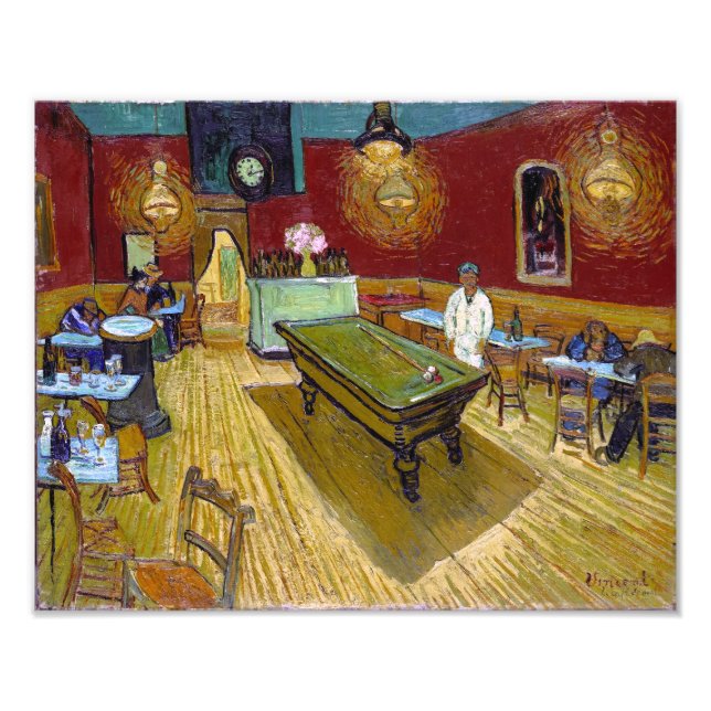 Nattkaféet | Van Gogh | Fototryck (Framsidan)