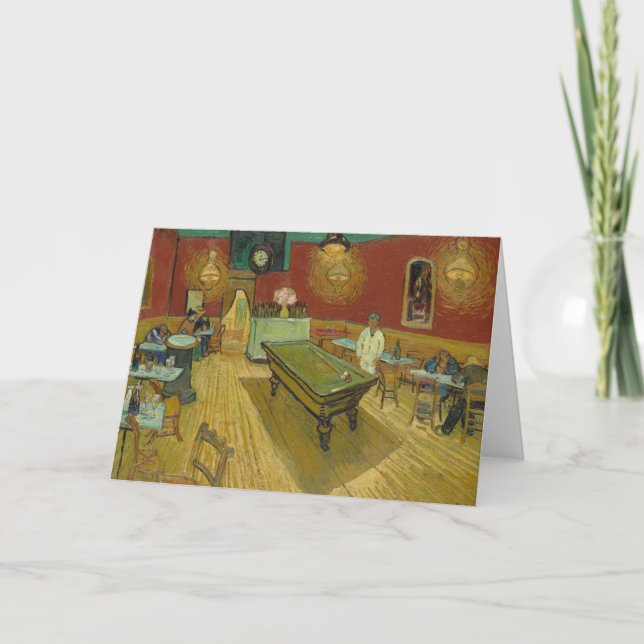 Nattkaféet | Vincent van Gogh Kort (Framsida)