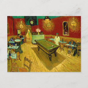Nattkaféet Vincent Van Gogh Vykort