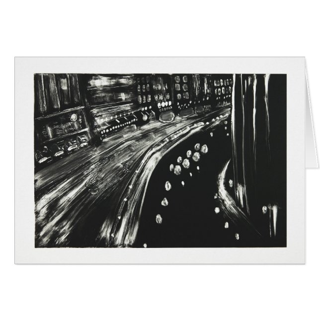 Nattkanal Hälsningskort (Framsidan Horizontal)