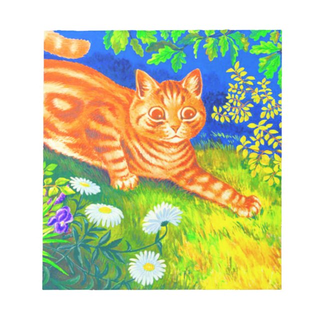 Nattkatt Anteckningsblock (Framsida)