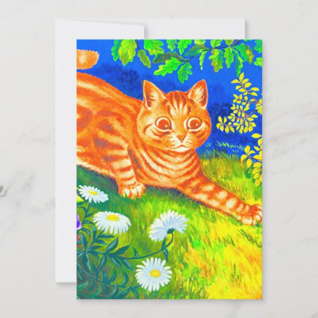 Nattkatt Inbjudningar (Framsida)