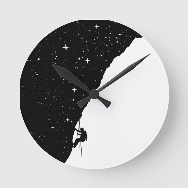 Nattklättring Rund Klocka (Framsida)