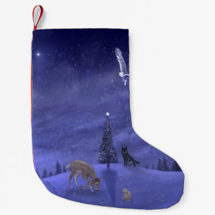 Nattklocka Liten Julstrumpa