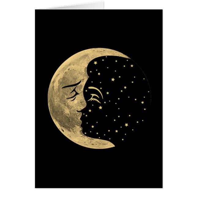 Nattkyss Hälsningskort (Framsidan)