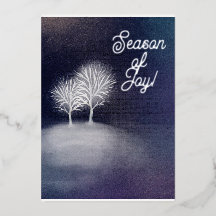 Nattlandskap i silver