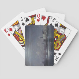 Nattlandskap i Venedig (italienska staden) Casinokort