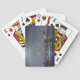 Nattlandskap i Venedig (italienska staden) Casinokort