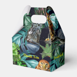 Nattlevande party firande presentaskar