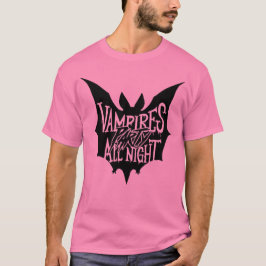 Nattlig Glädje: Vampyrens Halloween-fest T Shirt