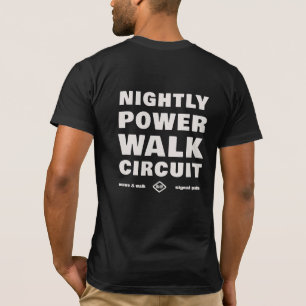Nattlig Power Walk Circuit Urban Wear T-Shirt