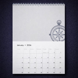 Nattlig studie mörk akademi ficklampa kalender