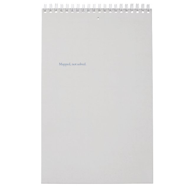 Nattlig studie mörk akademisk fickur    kalender (Omslag)