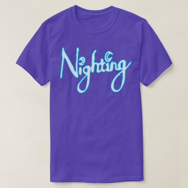 nattlig t shirt (Design framsida)