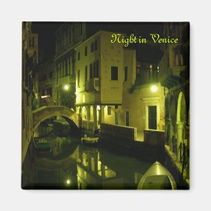 Nattlig Venedig Magnet