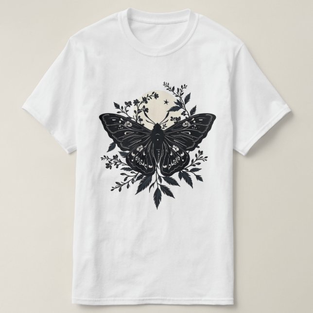 Nattliga Blomningar T Shirt (Design framsida)
