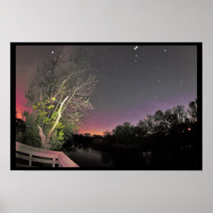 Nattliga himmel foton poster