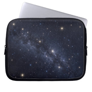 Nattliga stjärnhimmel laptop fodral