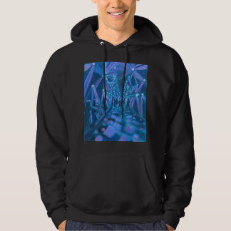 Nattlinne Ljus Tunnel Hoodie Plain Black