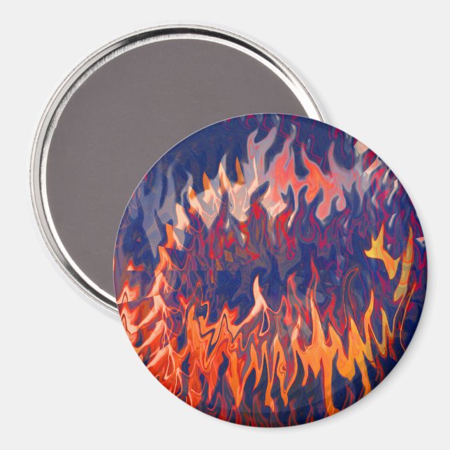 Nattmares från en brandman... magnet (Front/Back)