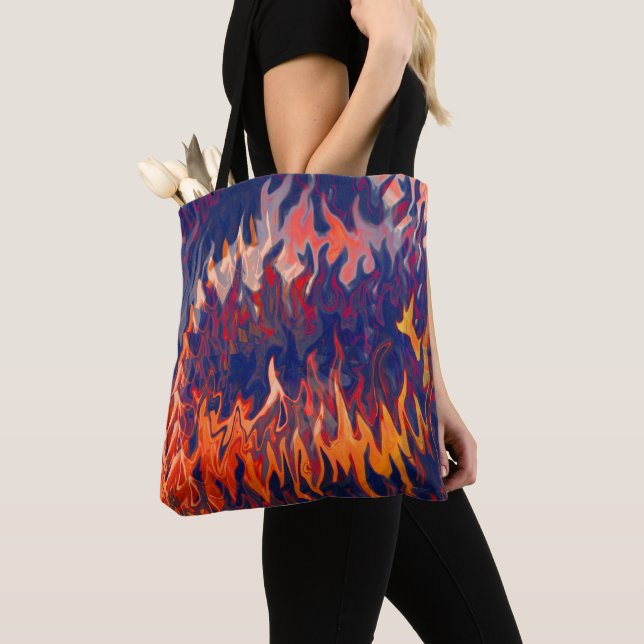 Nattmares från en brandman... tygkasse (Närbild)