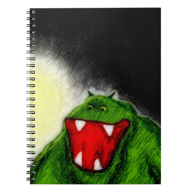 Nattmonster Anteckningsbok (Framsidan)