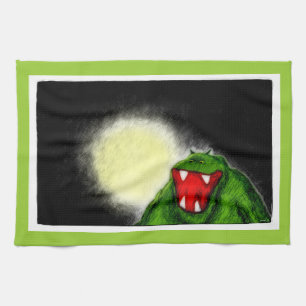 Nattmonster Kökshandduk