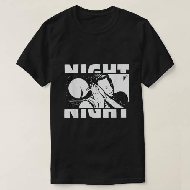 Nattnattens Curry Sömnig T Shirt (Design framsida)