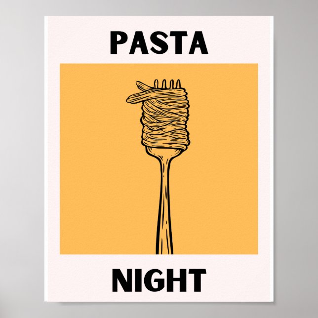 Nattpastatypografi 53 poster (Framsidan)