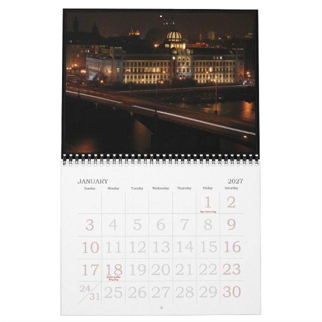 NattPrague 2010 kalender (Jan 2027)