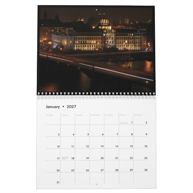 NattPrague 2011 kalender (Jan 2027)