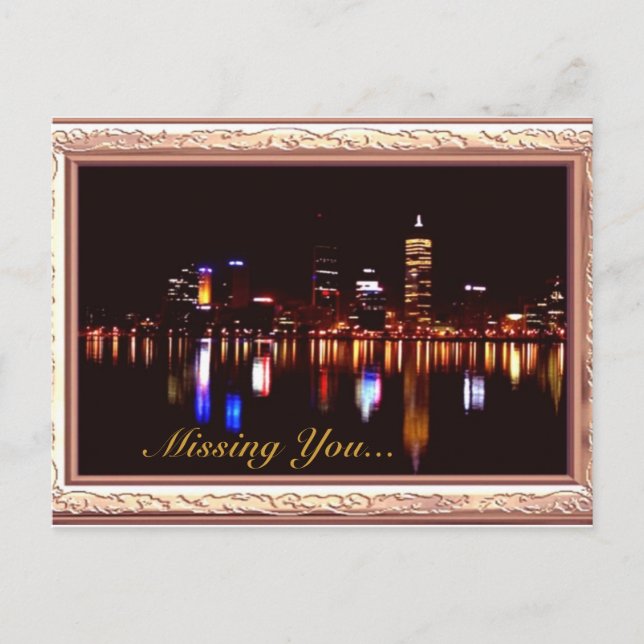 Nattreflektioner Vykort (Framsida)