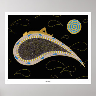 "Nattresa" - Skriv ut Poster