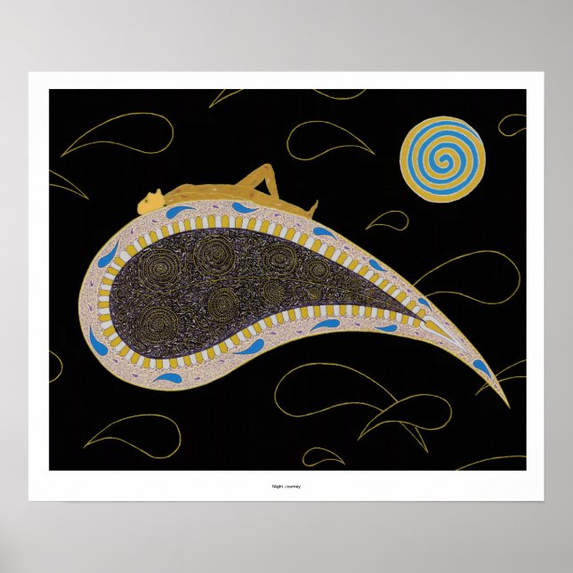 "Nattresa" - Skriv ut Poster (Framsidan)