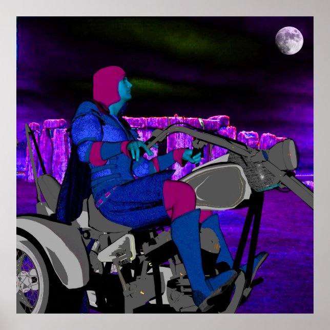 Nattrider Poster (Framsidan)