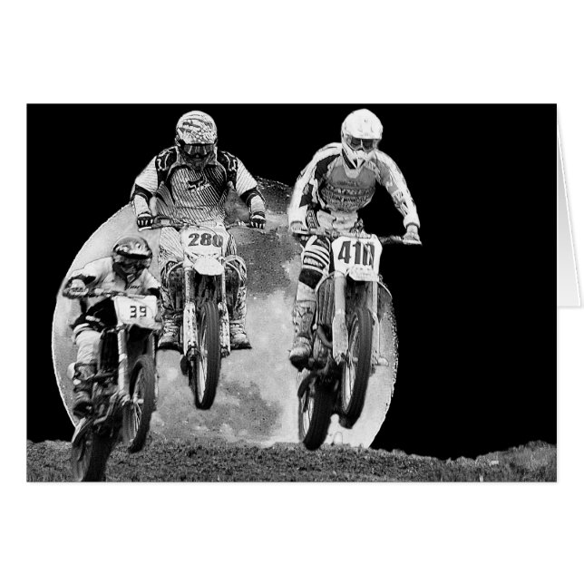 Nattriders Hälsningskort (Framsidan Horizontal)