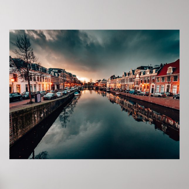 Nattscen i leeuwarden poster (Framsidan)