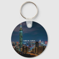 Nattscen i Taipei 101, Taiwan Travel Souvenir