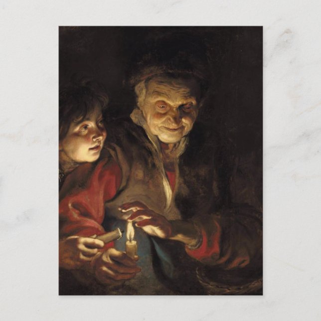 Nattscen Vykort (Framsida)