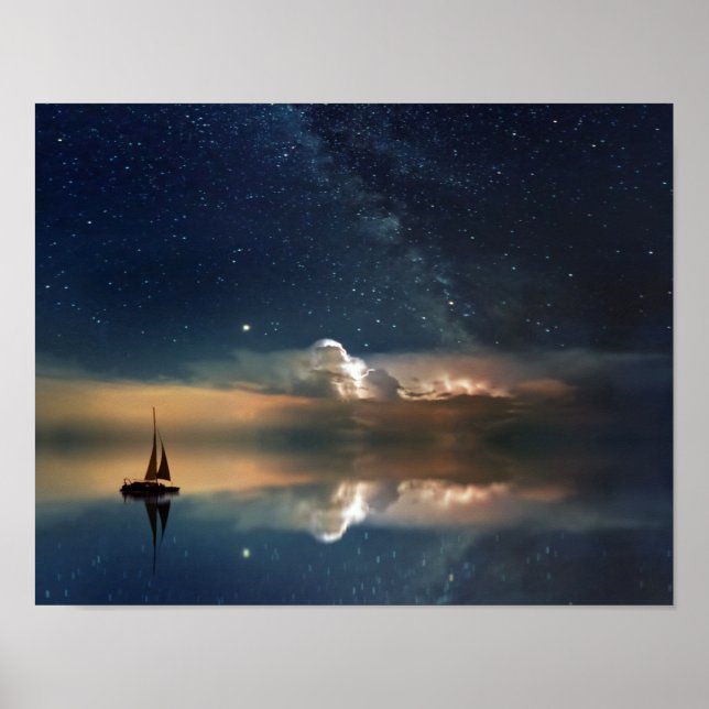 Nattsegling Poster (Framsidan)