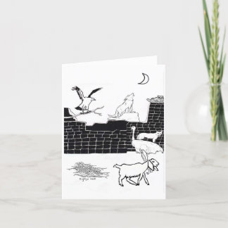 Nattskapelser Tack Kort