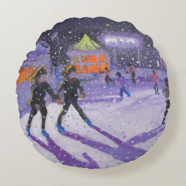 Nattskater Derby 2014 Rund Kudde (Framsidan)