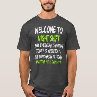 Nattskift-arbetarna Gift Funny Midnight Shift T Shirt