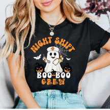 Nattskift BOO BOO Crew Nurse Halloween