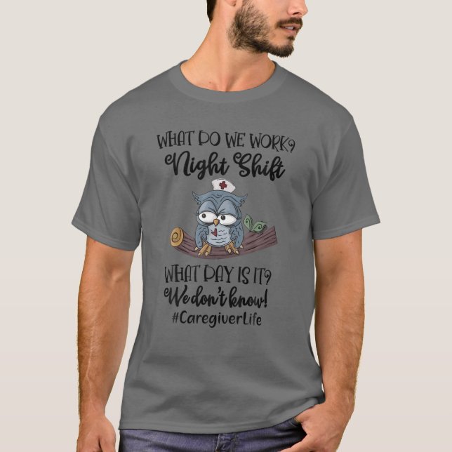 Nattskift - Kargiver T Shirt (Framsida)