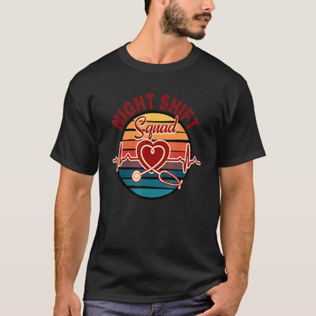 Nattskifttangent 1 t shirt (Framsida)