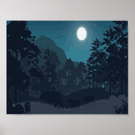 Nattskog Poster