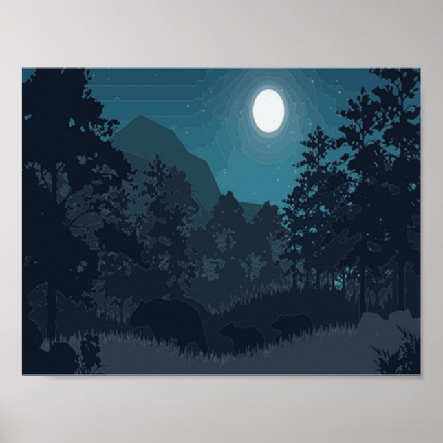 Nattskog Poster (Framsidan)