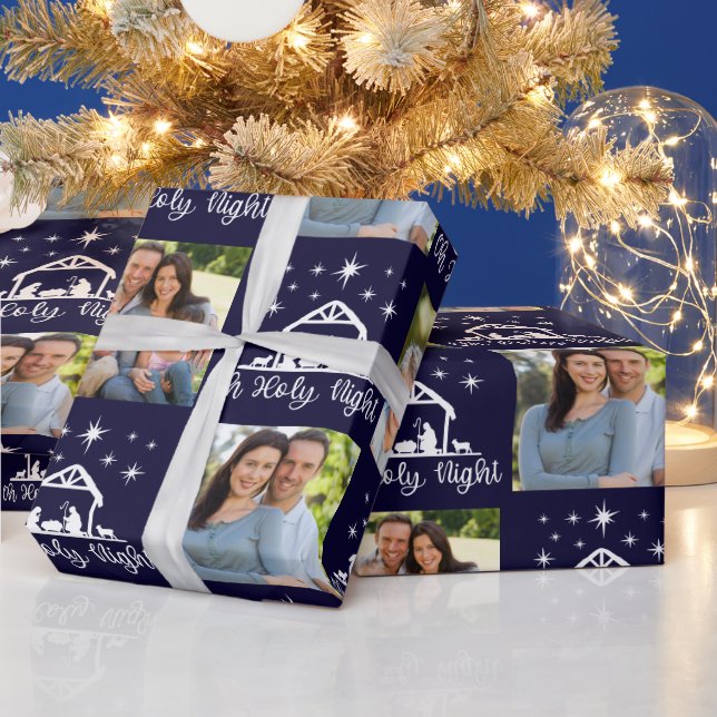 Nattskripttypografi för Heliga Presentpapper (Helgdagar)